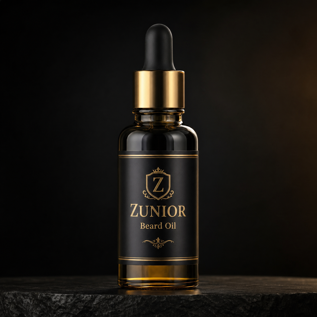 ZUNIOR Beard Oil bottle